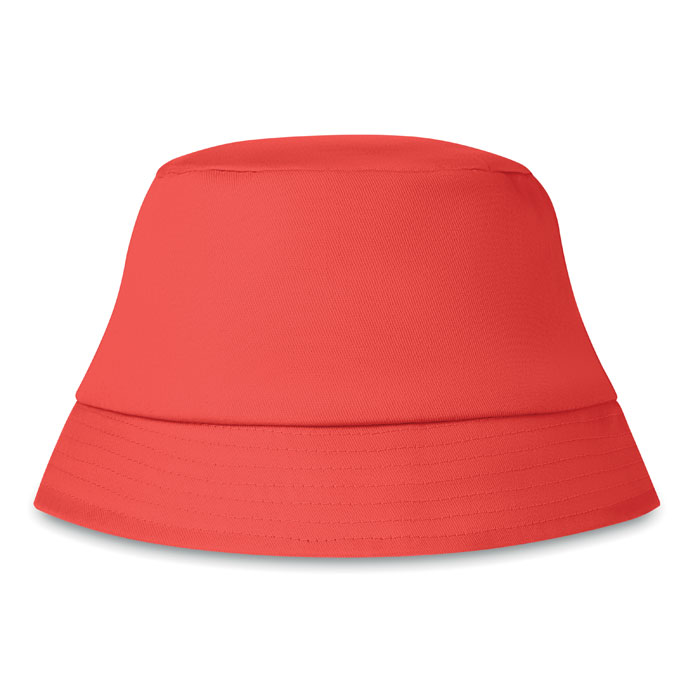 Vissershoedje-katoen-160-gm-bedrukken-rood