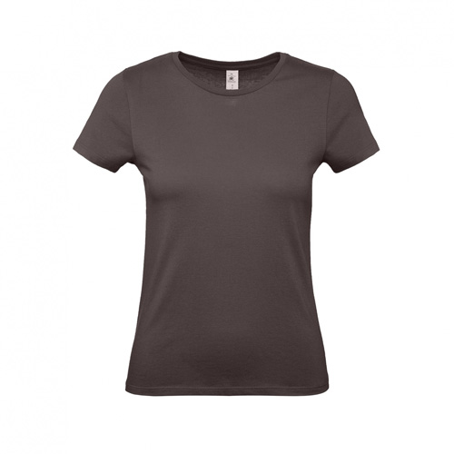 BC-E150-basic-T-shirt-Dames-bedrukken-bear-brown