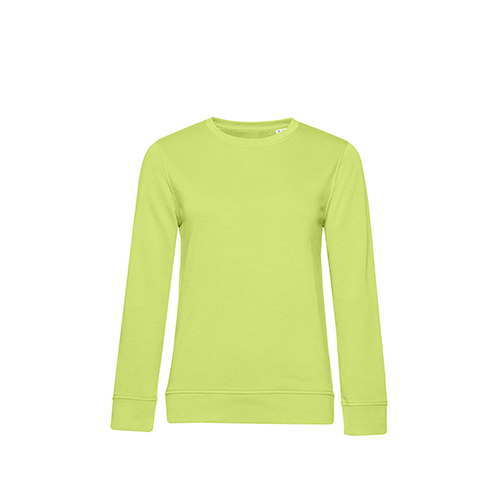 BC-Inspire-Sweater-Dames-Biologisch-katoen-280-gm-bedrukken-lime