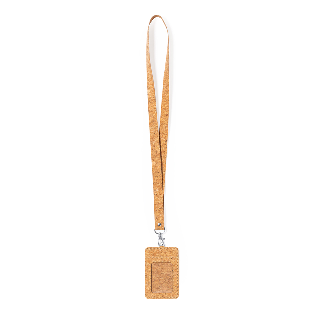 Keycord-met-badgehouder-Kurk-62-cm-bedrukken-beige