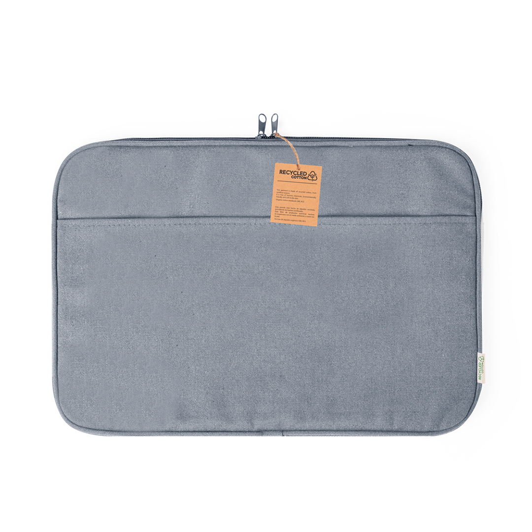 Laptophoes-gerecycled-katoen-14-inch-280-gm-bedrukken-grijs