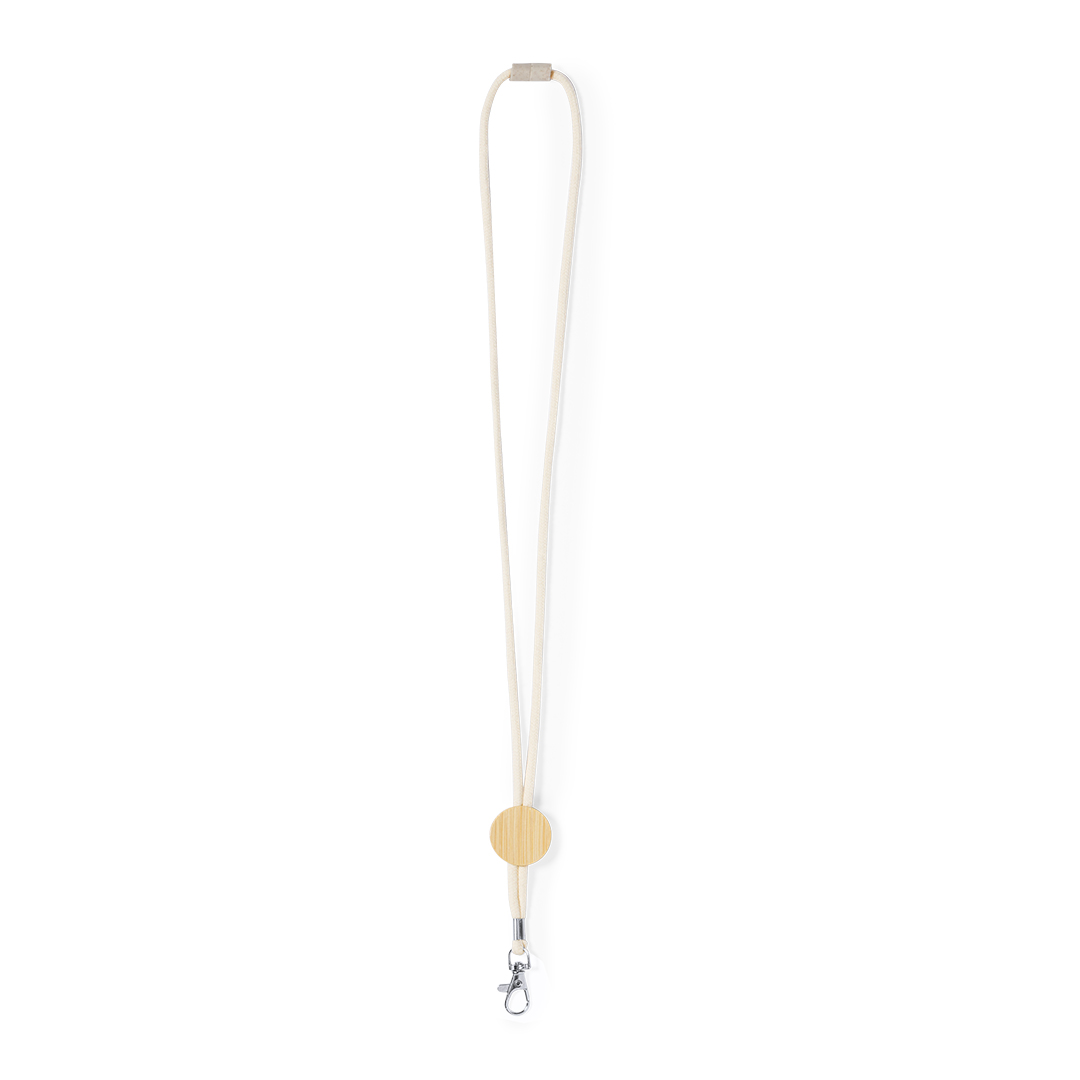 Katoenen-keycord-50-cm-Bamboe-bedrukken-beige