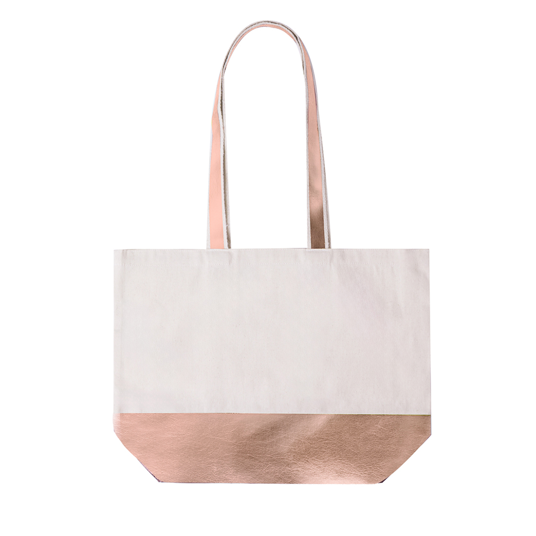 Metallic-draagtas-Gerecycled-katoen-48-x-35-cm-220-gm-bedrukken-roze