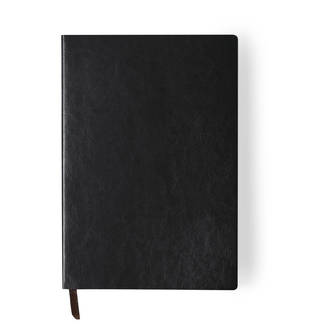 Notitieboek-met-flexibele-softcover-100-vellen-bedrukken-zwart