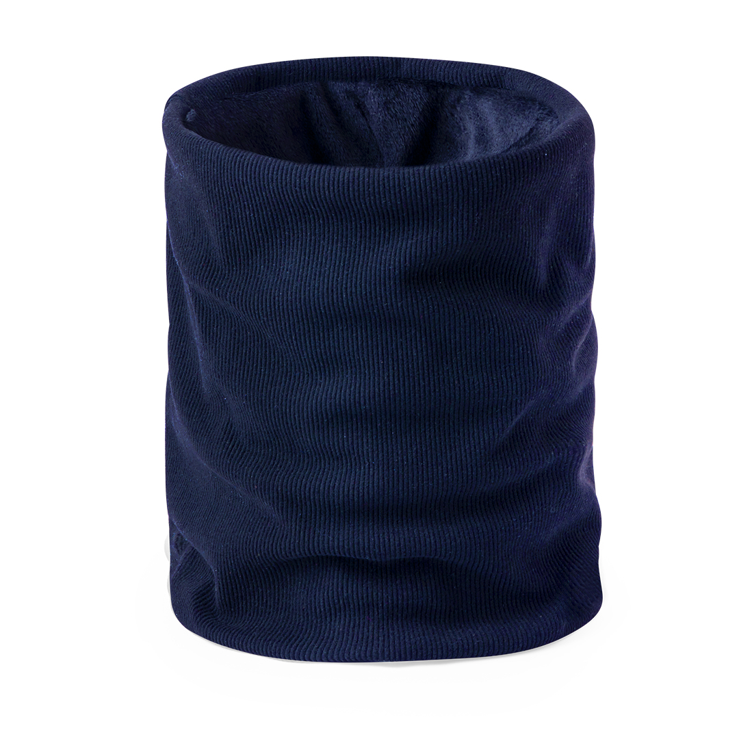 Reflecterende-polyester-bandana-met-microfleece-voering-300-gm-bedrukken-donkerblauw