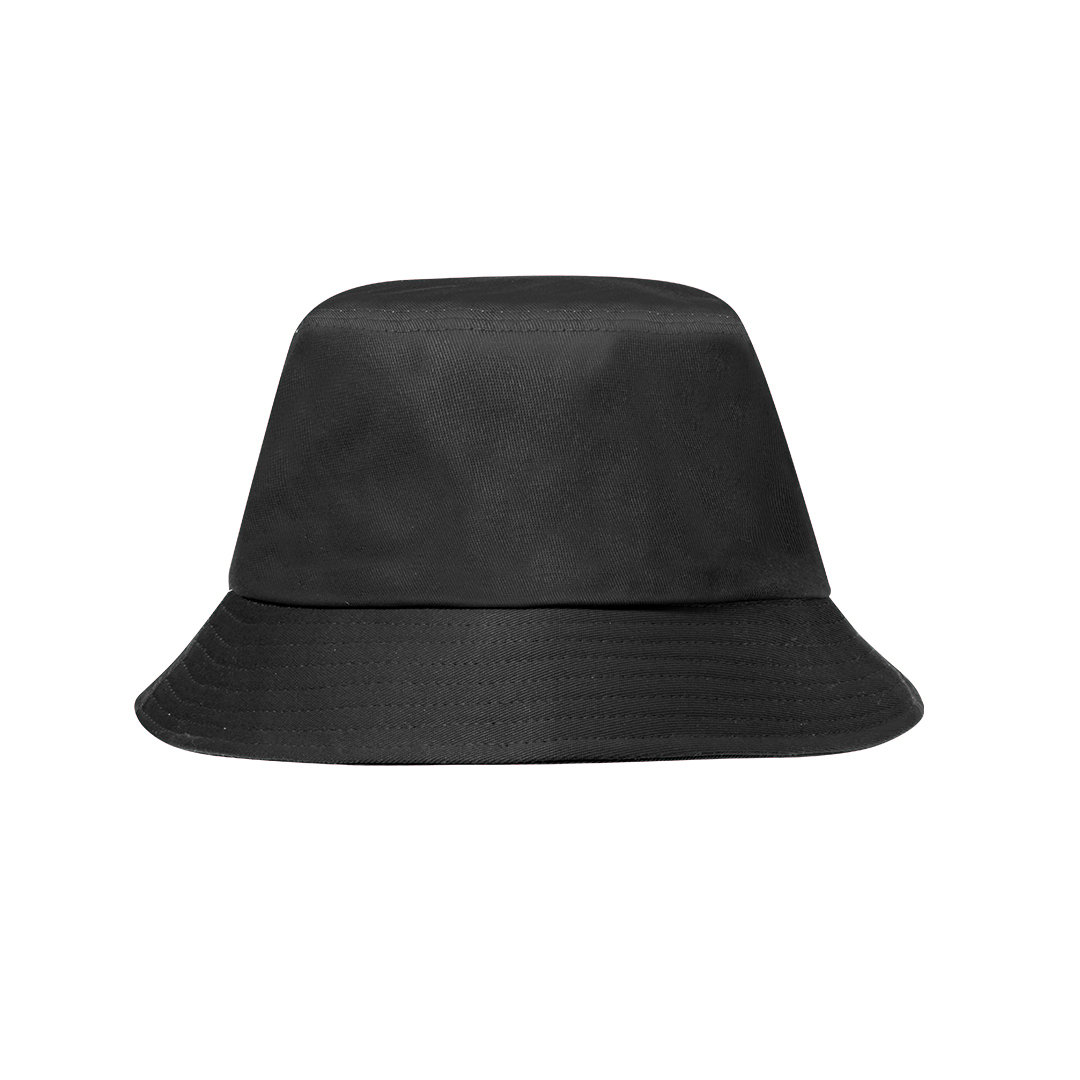 Katoenen-vissershoedje-met-polyester-voering-bedrukken-zwart