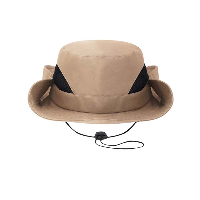 Safarihoed-verstelbaar-Polyester-bedrukken-khaki