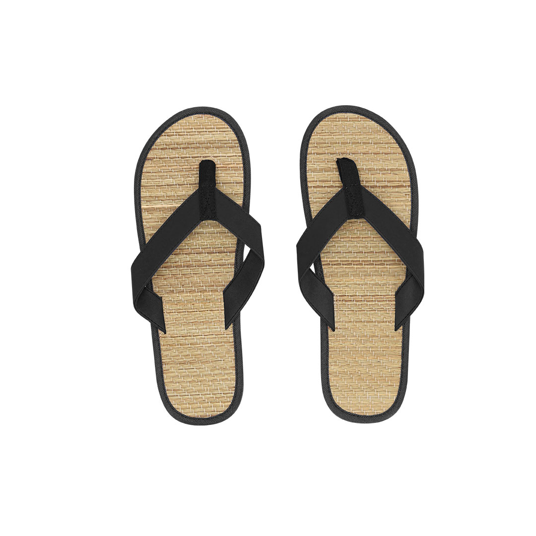 Jute-teenslippers-met-EVA-zolen-bedrukken-zwart