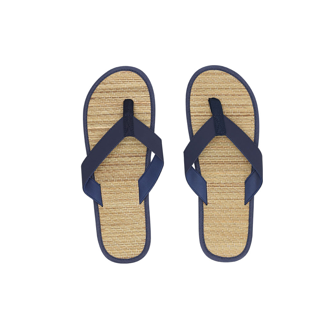 Jute-teenslippers-met-EVA-zolen-bedrukken-donkerblauw