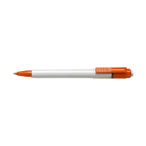 Stilolinea-balpen-Baron-Kunststof-2-kleurig-bedrukken-oranje