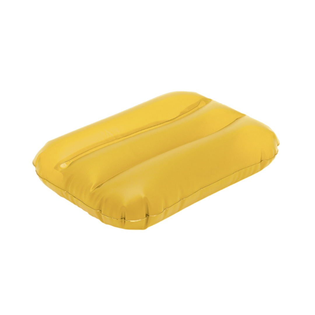 Opblaasbaar-kussen-PVC-bedrukken-geel