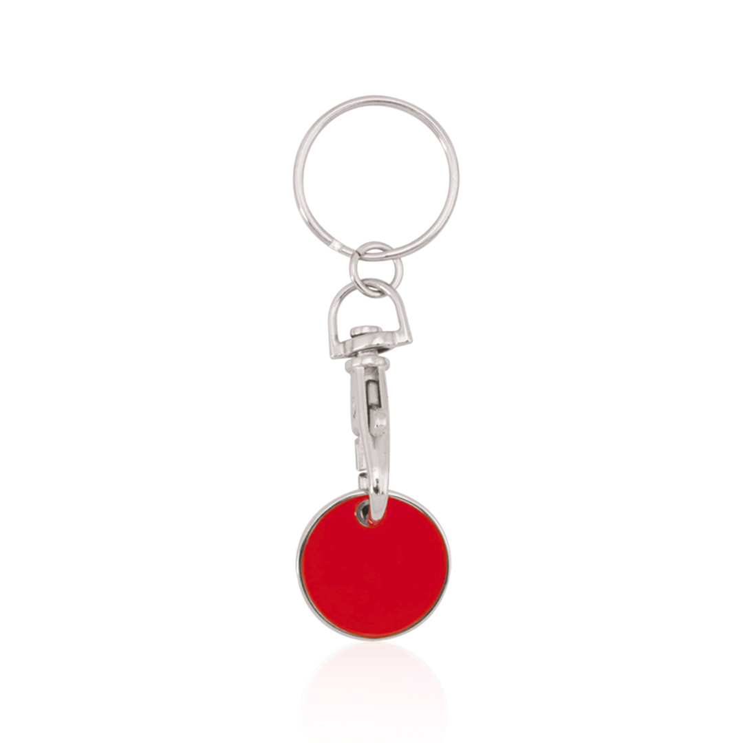 Winkelwagenmuntje-met-sleutelring-23-cm-bedrukken-rood
