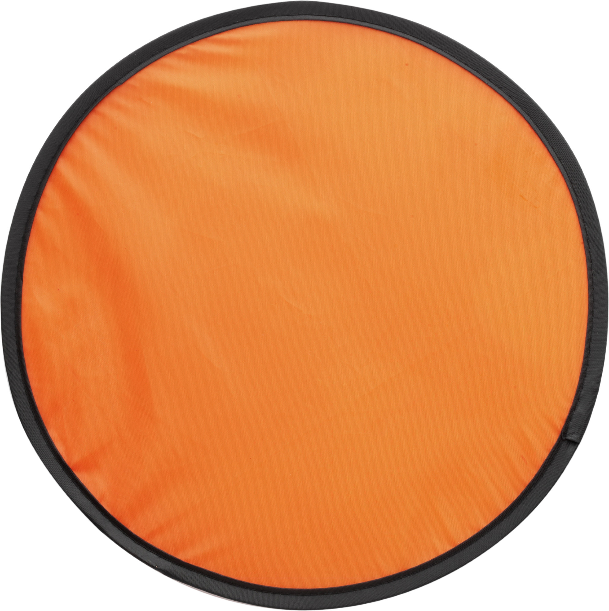 Opvouwbare-frisbee-25-cm-Met-opbergzakje-Nylon-bedrukken-oranje