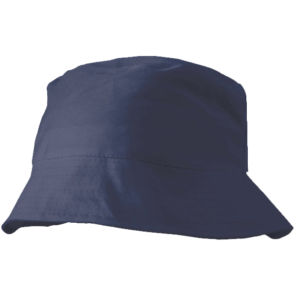 Unisex-zonnehoedje-Katoen-160-gm-bedrukken-donkerblauw