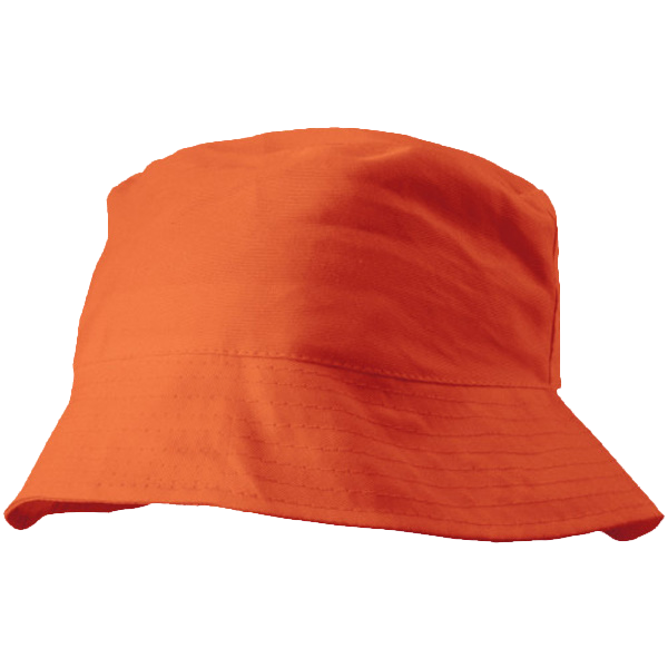 Unisex-zonnehoedje-Katoen-160-gm-bedrukken-oranje