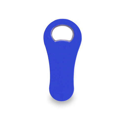 Magnetische-flesopener-Aluminium-bedrukken-blauw