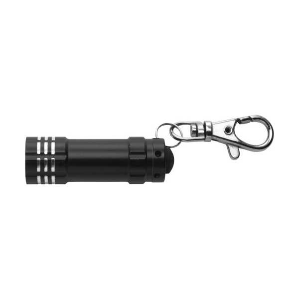 2-in-1-sleutelhanger-en-zaklampje-Aluminium-bedrukken-zwart
