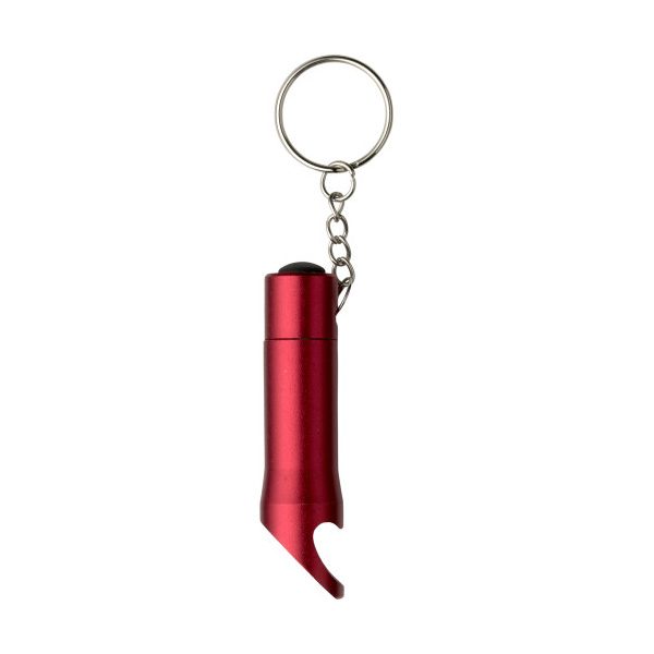 2-in-1-sleutelhanger-zaklamp-en-flesopener-Aluminium-bedrukken-rood