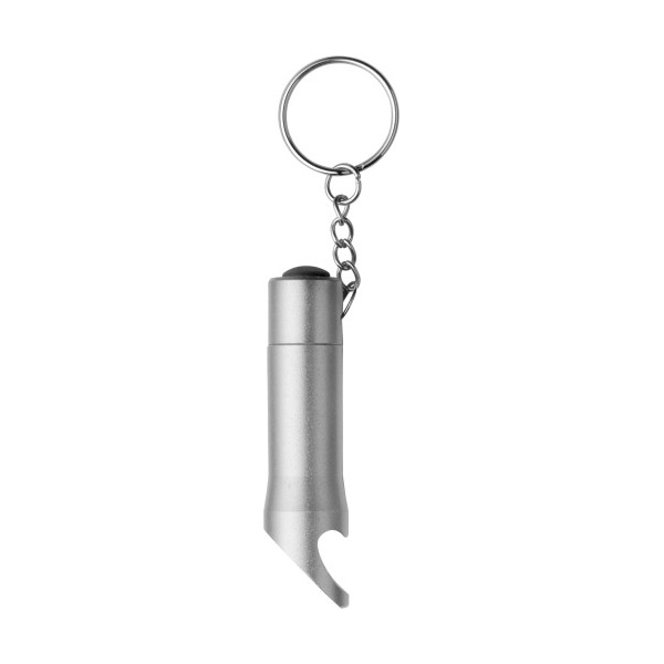 2-in-1-sleutelhanger-zaklamp-en-flesopener-Aluminium-bedrukken-zilver