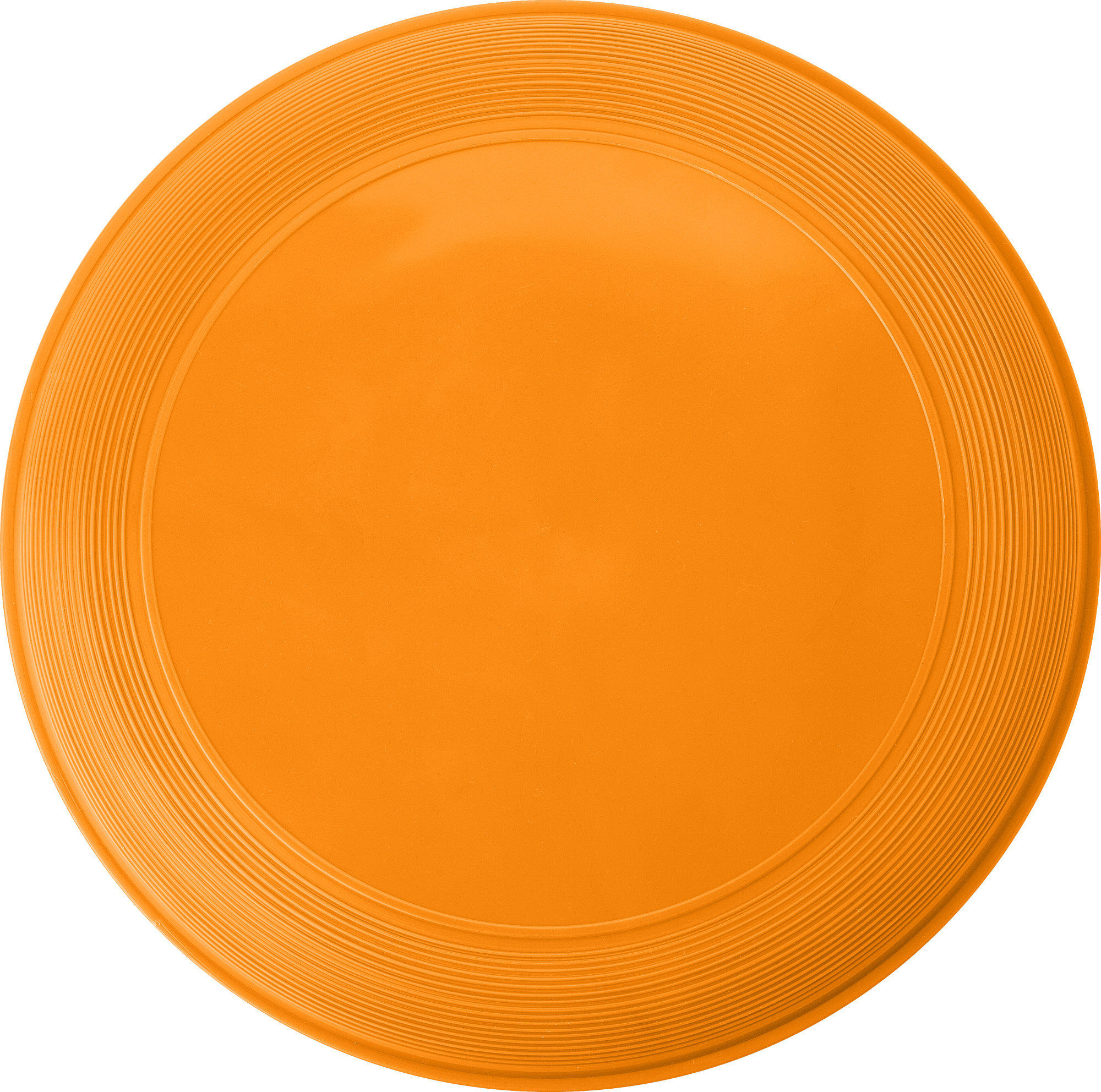 Kunststof-frisbee-21-cm-Stapelbaar-bedrukken-oranje