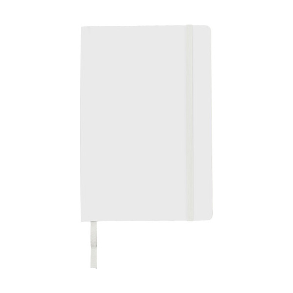 PU-softcover-Notitieboekje-A5-Gelinieerd-bedrukken-wit