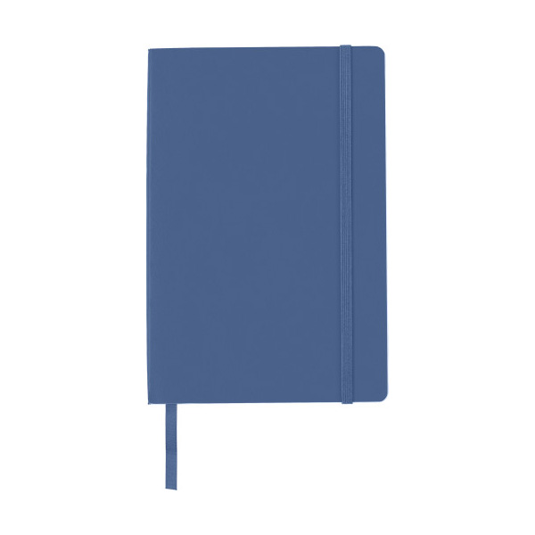 PU-softcover-Notitieboekje-A5-Gelinieerd-bedrukken-blauw