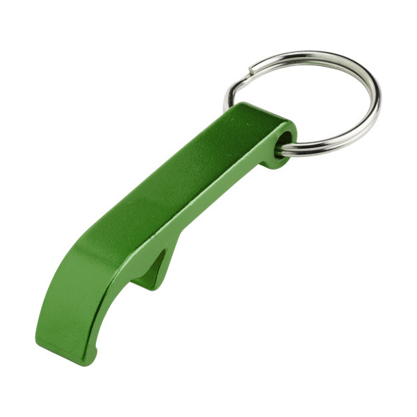 Sleutelhanger-flesopener-Aluminium-bedrukken-groen