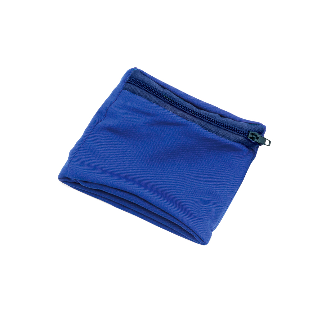 Microvezel-zweetbandje-met-opbergvakje-bedrukken-blauw