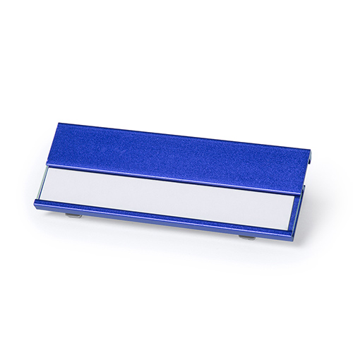 Aluminium-naamplaatje-met-veiligheidsspeld-bedrukken-blauw