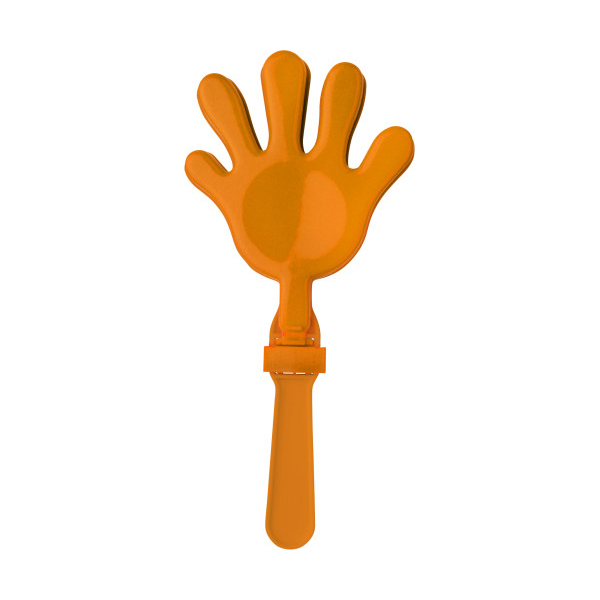 Fan-handklapper-kunststof-supporter-bedrukken-oranje