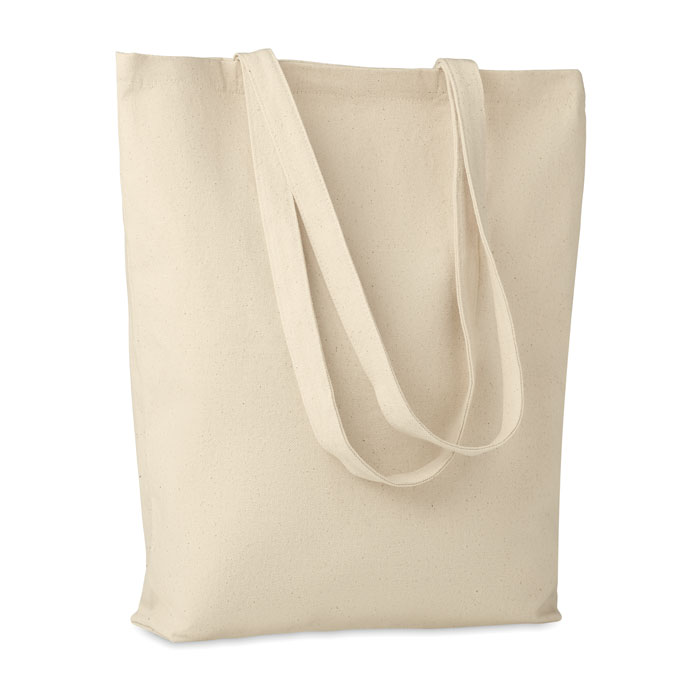 Canvas-boodschappentas-Katoen-270-gm-38-x-42-cm-bedrukken-beige