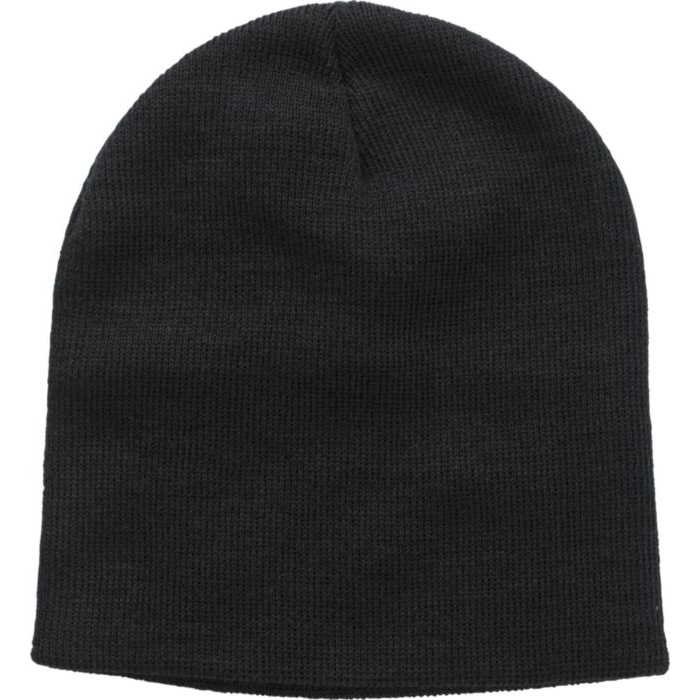 Gebreide-muts-RPET-polyester-bedrukken-zwart