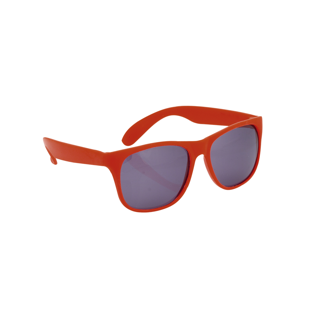 Classic-zonnebril-met-mat-frame-UV400-bedrukken-rood