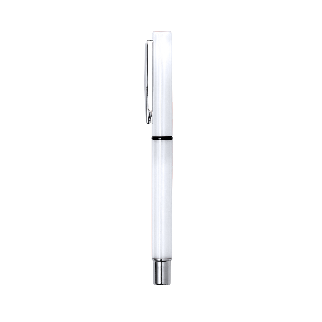 Balpen-met-dop-Navulbaar-bedrukken-wit