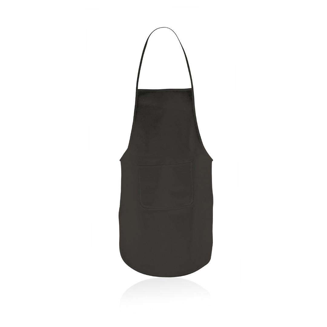 Schort-Non-woven-bedrukken-zwart