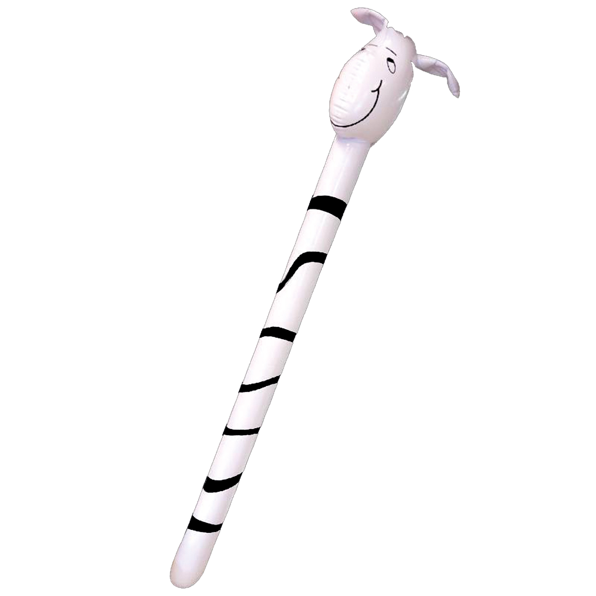 Opblaasbare-dierenstick-Zebra-110-cm-bedrukken-wit