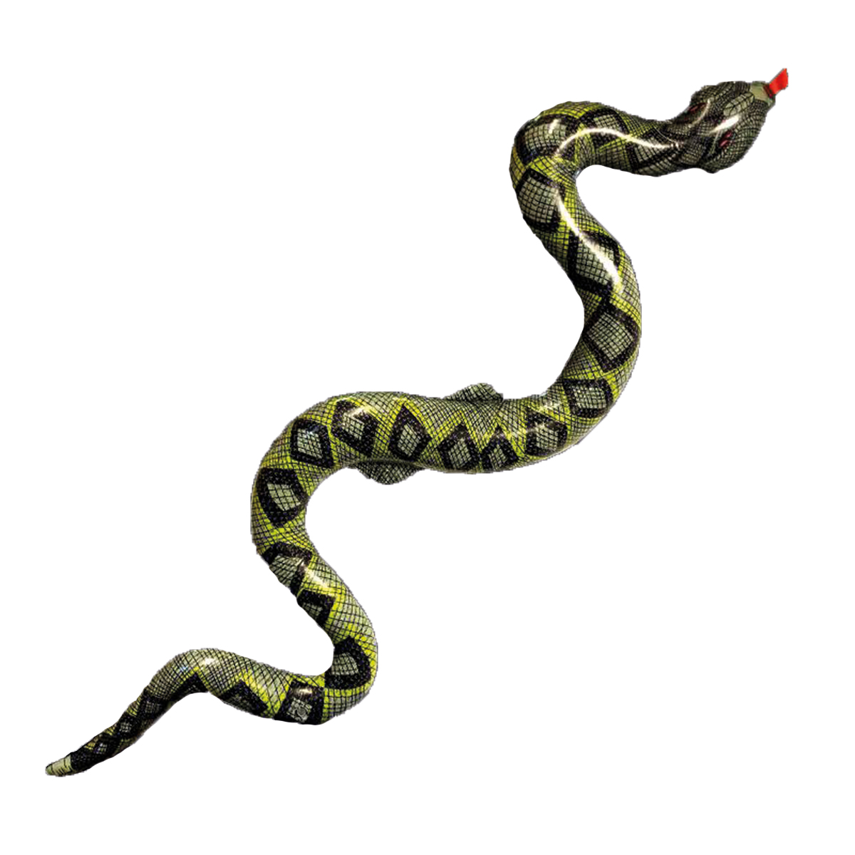 Opblaasbare-slang-PVC-bedrukken-donkergroen