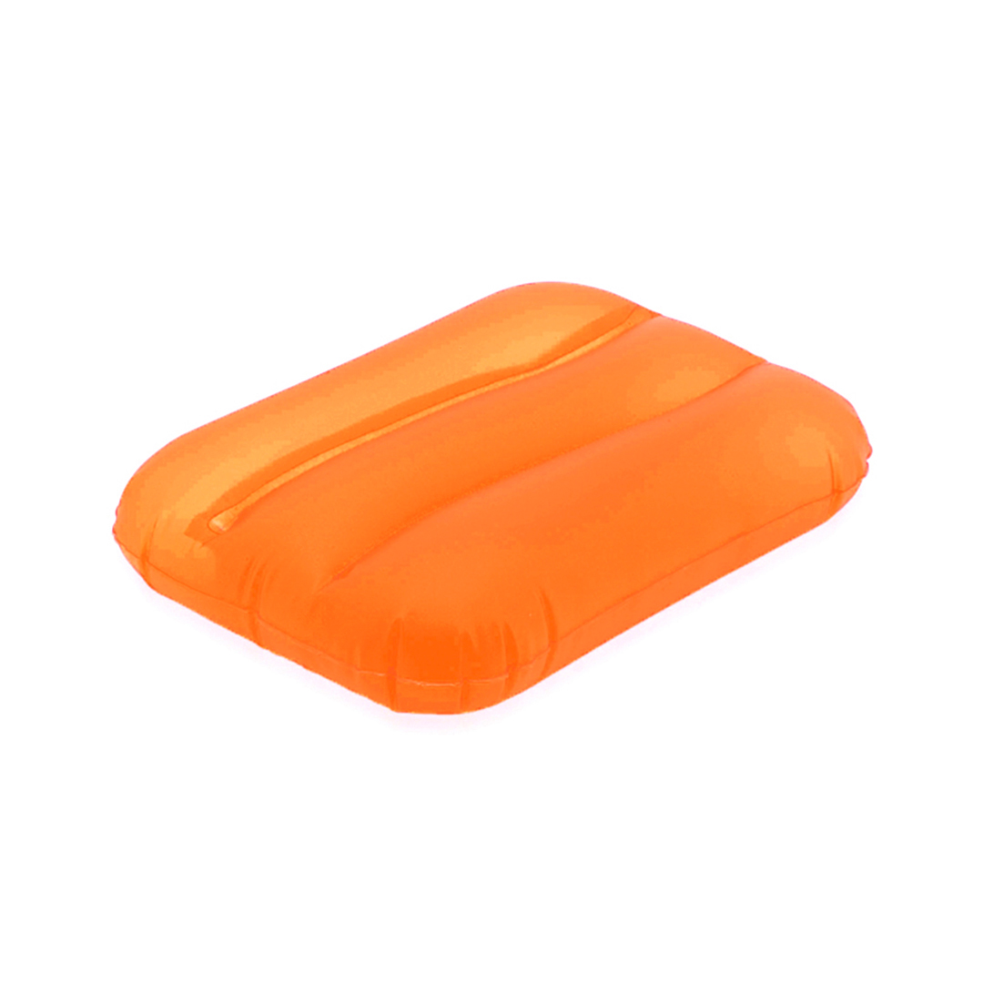 Opblaasbaar-kussen-PVC-bedrukken-oranje