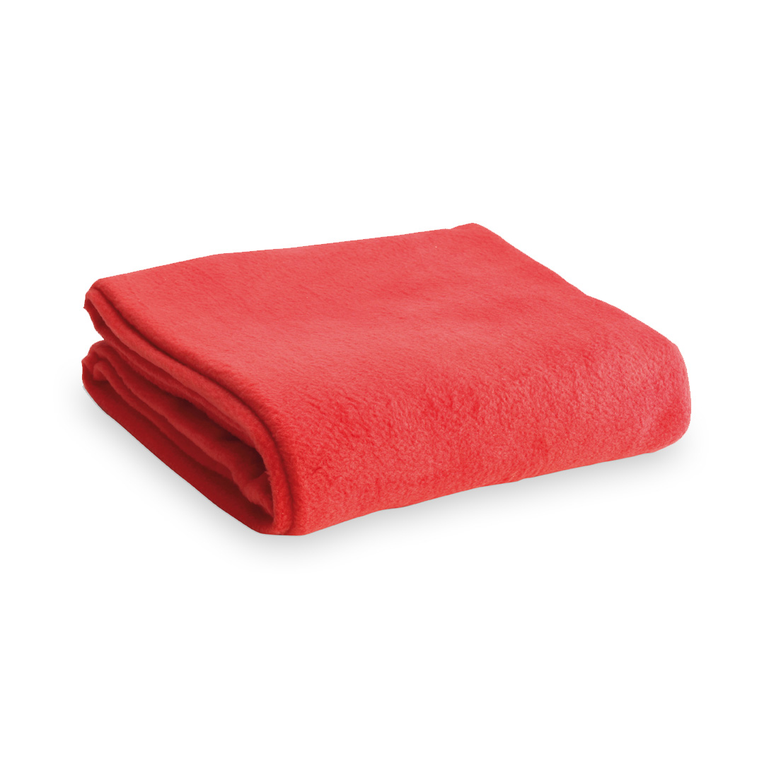 Zacht-fleece-deken-Polar-fleece-120-x-150-cm-180-gm-bedrukken-rood