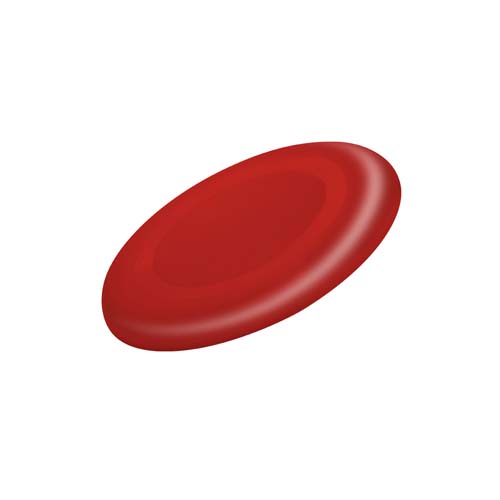 Frisbee-Polypropyleen-23-cm-bedrukken-rood