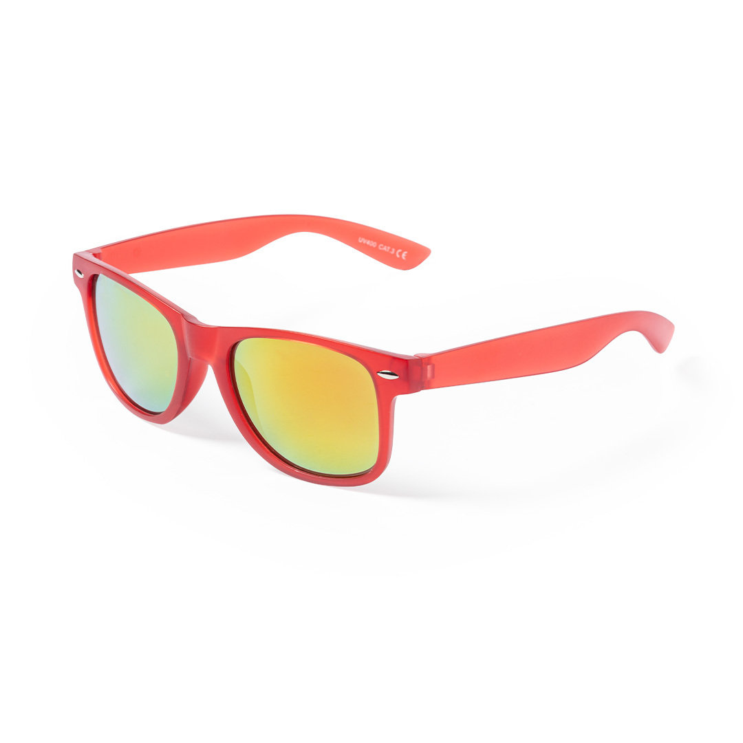 Zonnebril-met-transparant-frame-bedrukken-rood