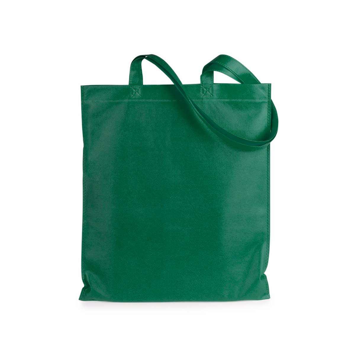 Schoudertas-non-woven-36-x-40-cm-80-gm-bedrukken-groen