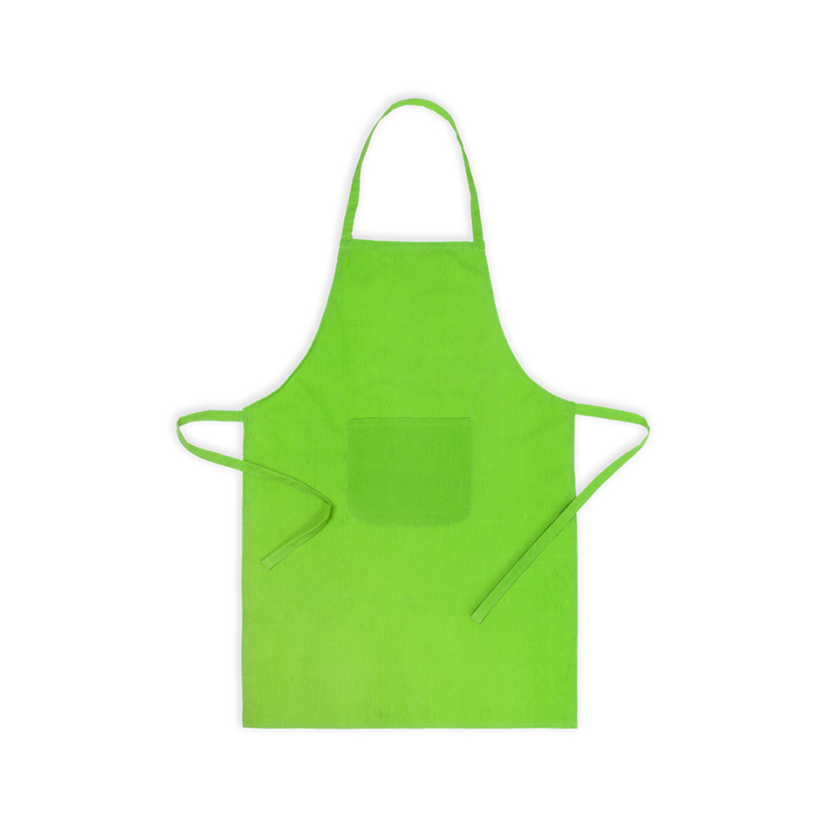 Basic-schort-met-voorzak-Polykatoen-bedrukken-lichtgroen