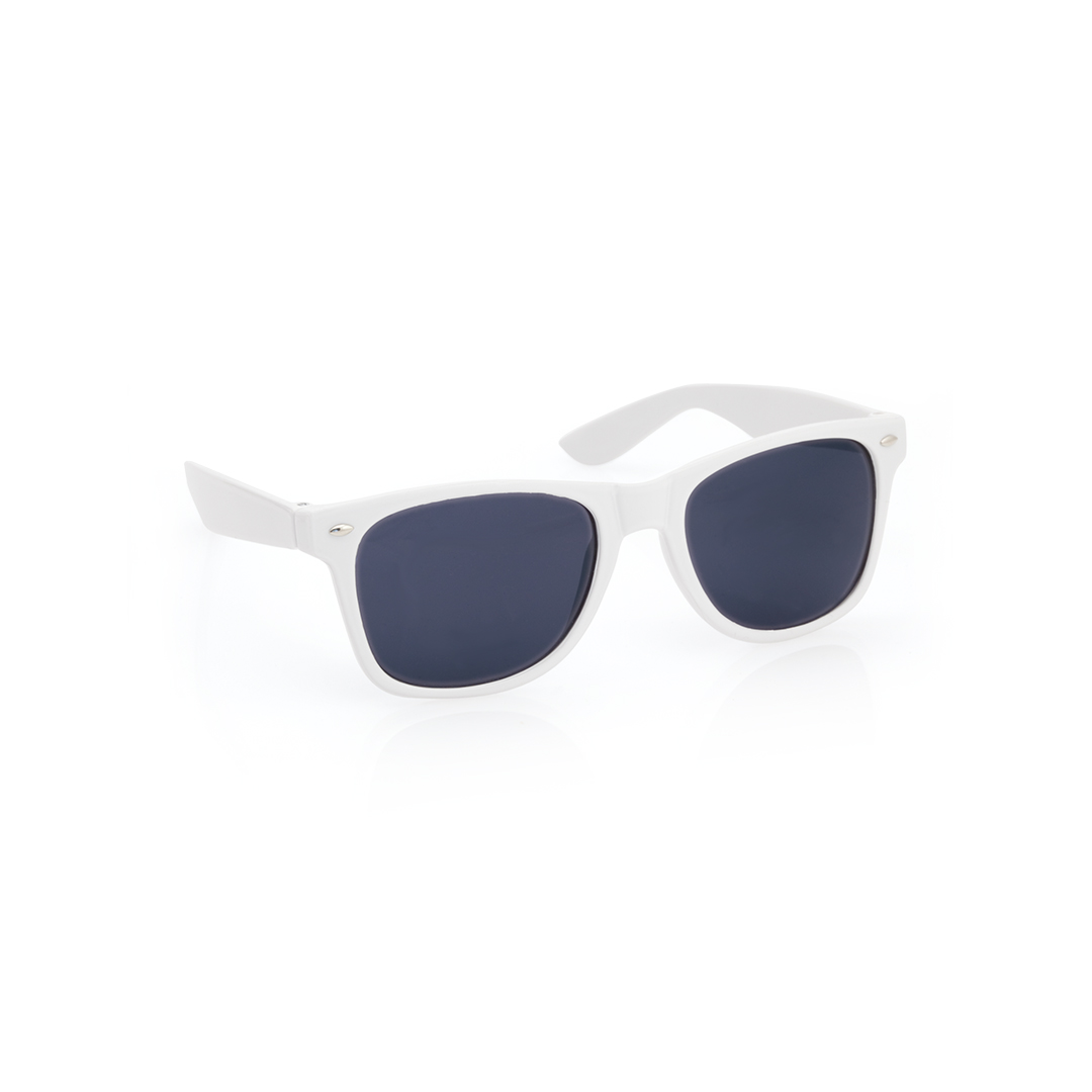 Zonnebril-met-glanzend-frame-en-zwarte-lenzen-bedrukken-wit