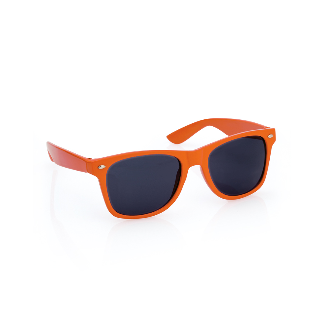 Zonnebril-met-glanzend-frame-en-zwarte-lenzen-bedrukken-oranje