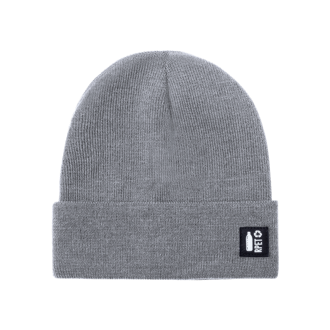 Gebreide-RPET-polyester-muts-bedrukken-grijs