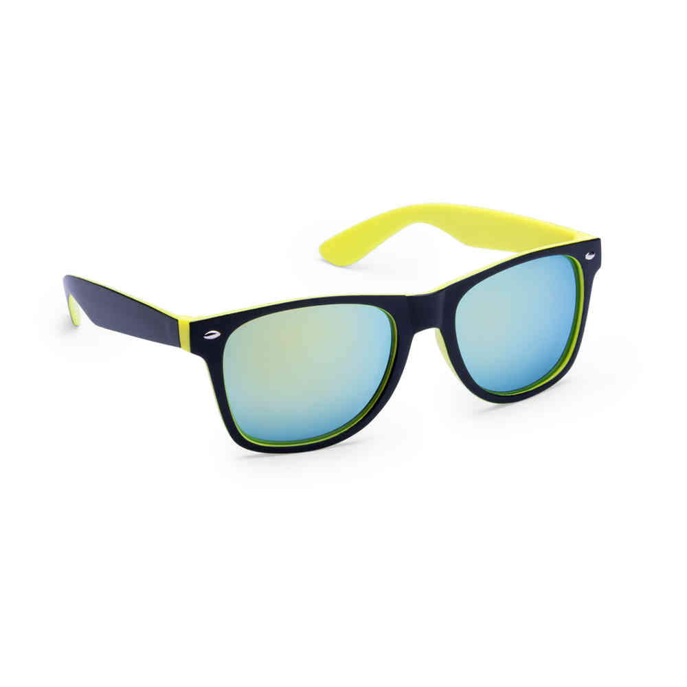 Party-zonnebril-classic-UV400-bedrukken-geel