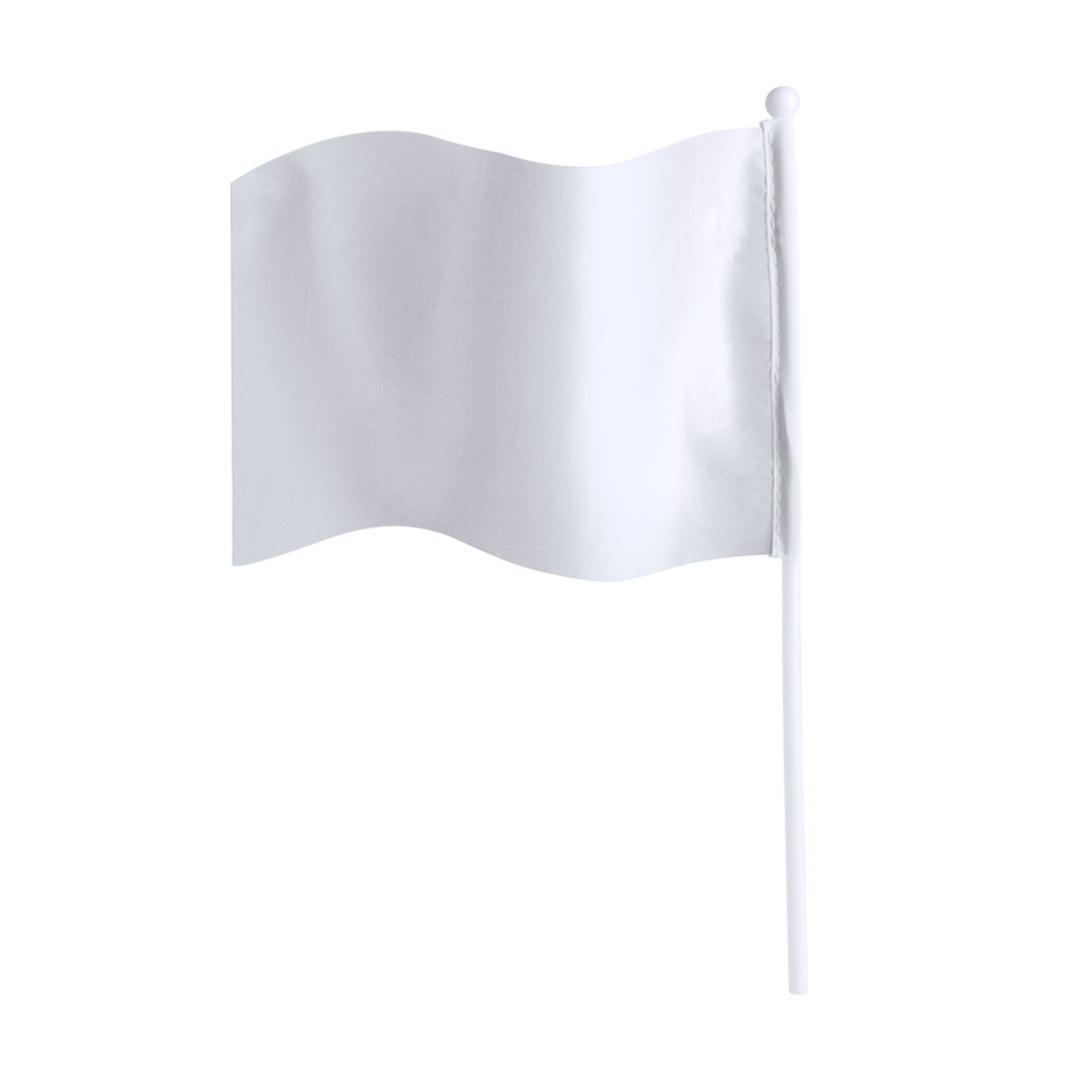 Vlag-met-stok-190T-polyester-20-x-135-cm-bedrukken-wit