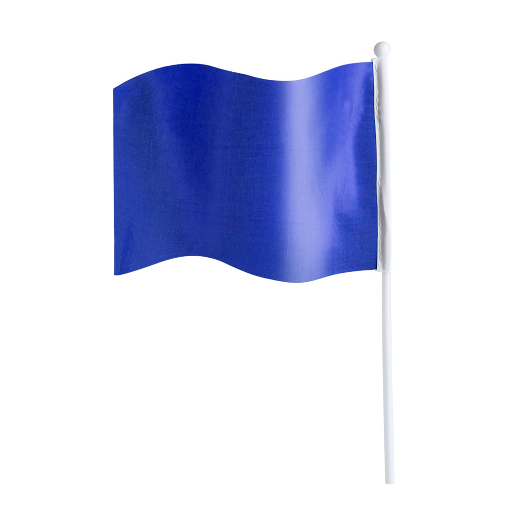 Vlag-met-stok-190T-polyester-20-x-135-cm-bedrukken-blauw