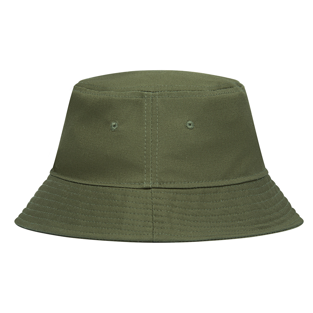 Premium-bucket-hat-Katoen-bedrukken-donkergroen